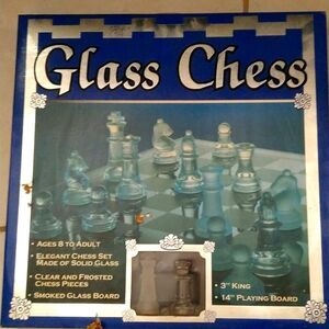 Glass Chess Set